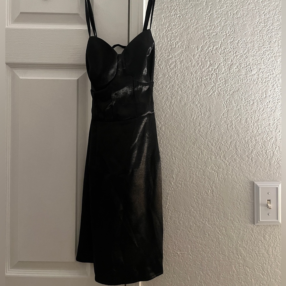 Wild Fable Black Corset Dress